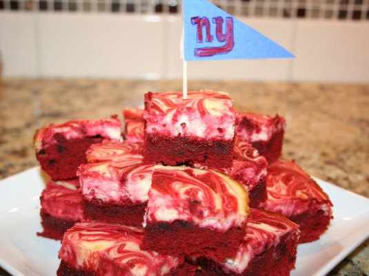 The flag was added for a Superbowl Party when the Giants were in it a few years ago!